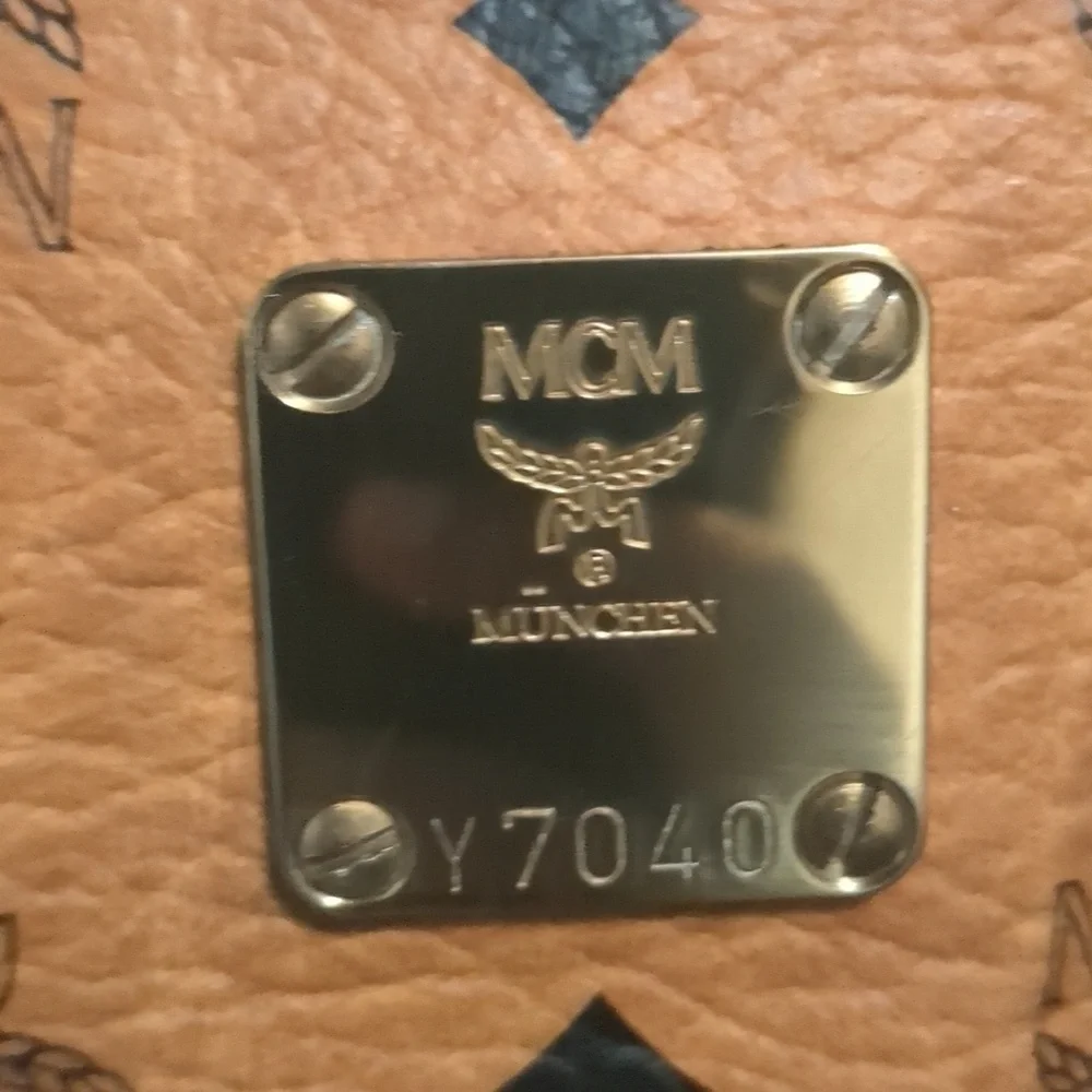 MCM Viestos Boston bag